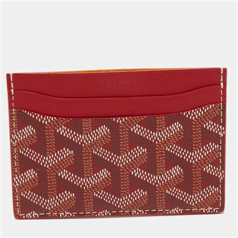women's goyard card holder